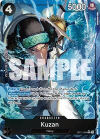 Kuzan (Alternate Art) - A Fist of Divine Speed - One Piece Card Game card