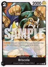 Briscola - A Fist of Divine Speed - One Piece Card Game card