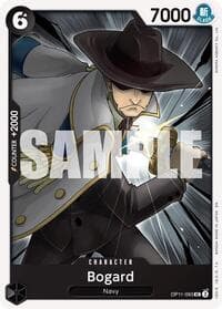 Bogard - A Fist of Divine Speed - One Piece Card Game card