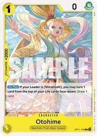 Otohime - A Fist of Divine Speed - One Piece Card Game card
