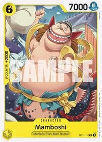 Mamboshi - A Fist of Divine Speed - One Piece Card Game card
