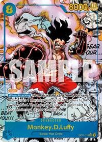 Monkey.D.Luffy (118) (Manga) - A Fist of Divine Speed - One Piece Card Game card