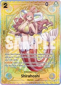 Shirahoshi (SP) - A Fist of Divine Speed - One Piece Card Game card