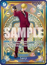 Sanji (SP) - A Fist of Divine Speed - One Piece Card Game card