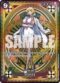 Stussy (SP) - A Fist of Divine Speed - One Piece Card Game card
