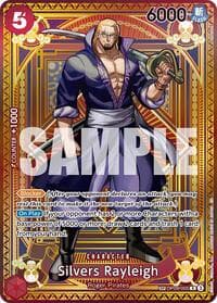 Silvers Rayleigh (SP) - A Fist of Divine Speed - One Piece Card Game card