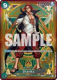 Shanks (SP) - A Fist of Divine Speed - One Piece Card Game card