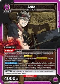 Asta (004) - UE08BT: Black Clover - Union Arena card