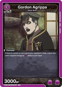 Gordon Agrippa - UE08BT: Black Clover - Union Arena card