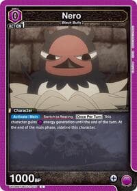 Nero (010) - UE08BT: Black Clover - Union Arena card