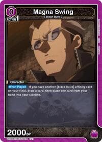 Magna Swing - UE08BT: Black Clover - Union Arena card