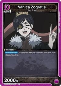 Vanica Zogratis (017) - UE08BT: Black Clover - Union Arena card