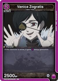 Vanica Zogratis (018) - UE08BT: Black Clover - Union Arena card