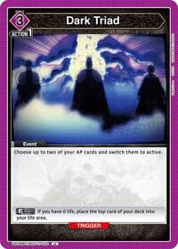 Dark Triad - UE08BT: Black Clover - Union Arena card