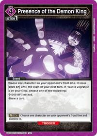Presence of the Demon King - UE08BT: Black Clover - Union Arena card