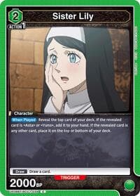 Sister Lily - UE08BT: Black Clover - Union Arena card