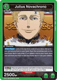 Julius Novachrono (035) - UE08BT: Black Clover - Union Arena card