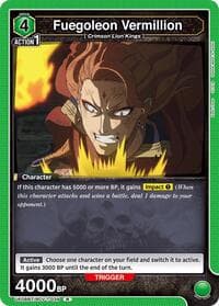 Fuegoleon Vermillion - UE08BT: Black Clover - Union Arena card