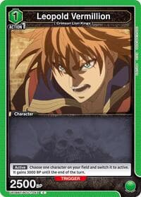 Leopold Vermillion - UE08BT: Black Clover - Union Arena card