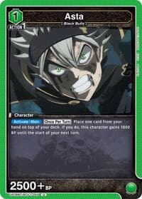 Asta (045) - UE08BT: Black Clover - Union Arena card