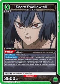 Secre Swallowtail - UE08BT: Black Clover - Union Arena card