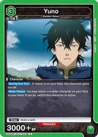 Yuno (057) - UE08BT: Black Clover - Union Arena card