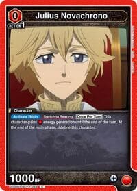 Julius Novachrono (068) - UE08BT: Black Clover - Union Arena card