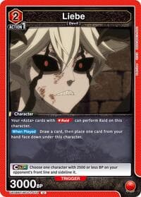 Liebe - UE08BT: Black Clover - Union Arena card