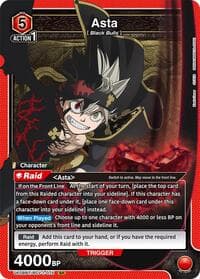Asta (075) - UE08BT: Black Clover - Union Arena card