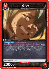 Grey (076) - UE08BT: Black Clover - Union Arena card