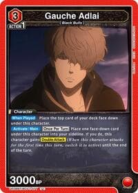Gauche Adlai (077) - UE08BT: Black Clover - Union Arena card
