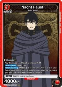 Nacht Faust (079) - UE08BT: Black Clover - Union Arena card