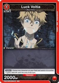 Luck Voltia (089) - UE08BT: Black Clover - Union Arena card