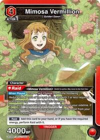 Mimosa Vermillion (093) - UE08BT: Black Clover - Union Arena card