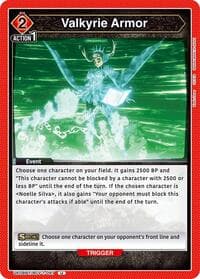Valkyrie Armor - UE08BT: Black Clover - Union Arena card