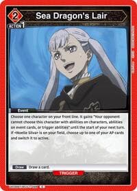 Sea Dragon's Lair - UE08BT: Black Clover - Union Arena card