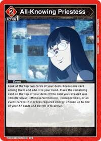All-Knowing Priestess - UE08BT: Black Clover - Union Arena card