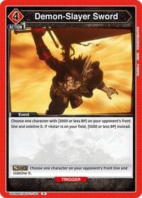 Demon-Slayer Sword - UE08BT: Black Clover - Union Arena card