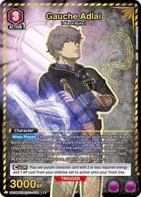 Gauche Adlai (006) (R*) - UE08BT: Black Clover - Union Arena card