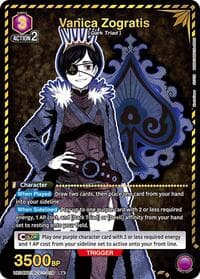 Vanica Zogratis (019) (R*) - UE08BT: Black Clover - Union Arena card