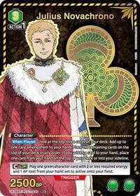 Julius Novachrono (035) (R*) - UE08BT: Black Clover - Union Arena card