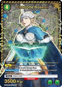 Charlotte Roselei (R*) - UE08BT: Black Clover - Union Arena card