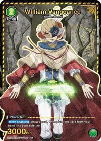 William Vangeance (U*) - UE08BT: Black Clover - Union Arena card