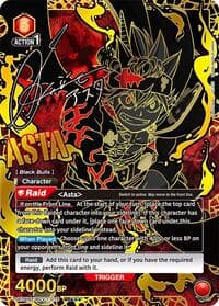 Asta (075) (SR***) - UE08BT: Black Clover - Union Arena card