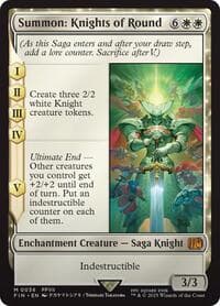 Summon: Knights of Round - FINAL FANTASY - Magic: The Gathering card