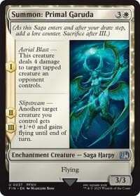 Summon: Primal Garuda - FINAL FANTASY - Magic: The Gathering card