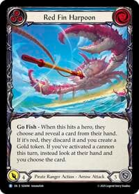 Red Fin Harpoon - High Seas - Flesh and Blood TCG card