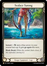 Sealace Sarong - High Seas - Flesh and Blood TCG card