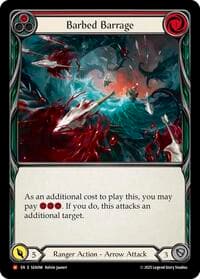 Barbed Barrage - High Seas - Flesh and Blood TCG card