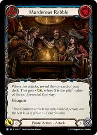Murderous Rabble - High Seas - Flesh and Blood TCG card